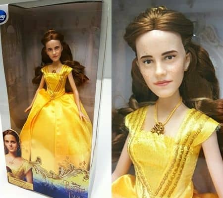 エマ・ワトソン ベル人形 変身 美女と野獣 Emma Watson 似てない