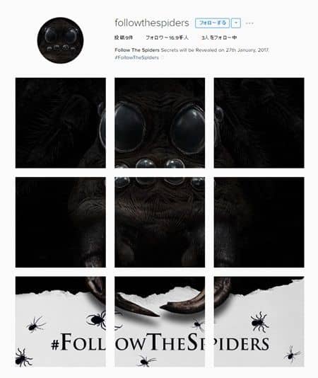 ハリー・ポッター　インスタグラム　followthespiders harry potter instagram