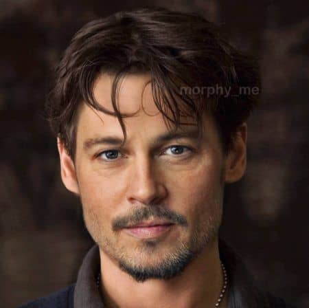 ジョニー・デップ Johnny Depp ブラッド・ピット Brad Pitt 合成写真