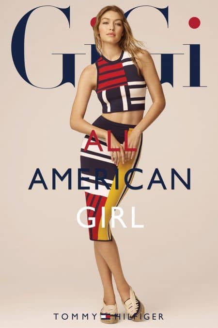 ジジ・ハディッド　トミー・ヒルフィガー　第2弾　2017春夏コレクション　Gigi Hadid