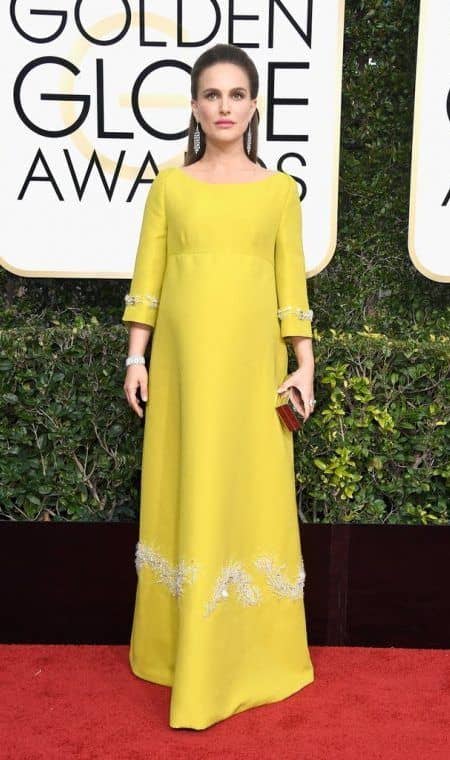 ナタリー・ポートマン　Natalie Portman　ゴールデン・グローブ賞　ドレス