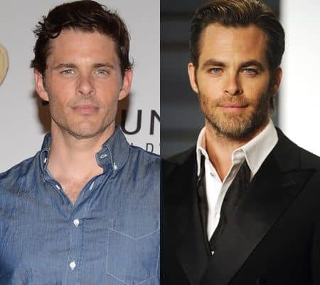 ジェームズ・マースデン　クリス・パイン　James Marsden Chris Pine