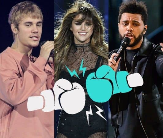 ジャスティン・ビーバー　セレーナ・ゴメス　ザ・ウィークエンド Justin Bieber Selena Gomez The Weeknd