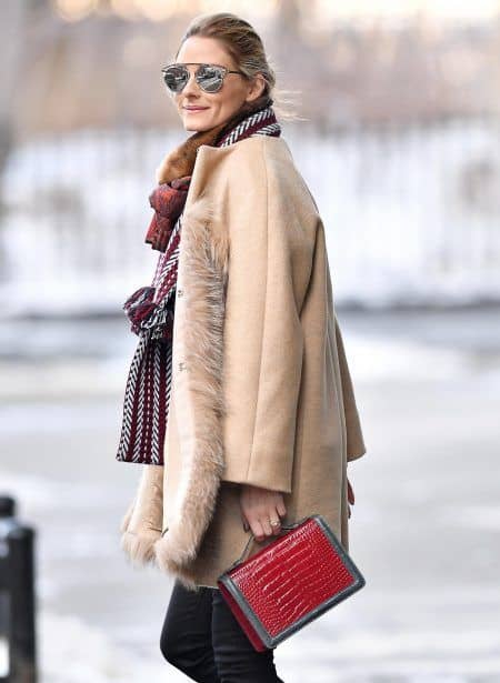 オリヴィア・パレルモ　Olivia Palermo　冬　ファッション　コーデ