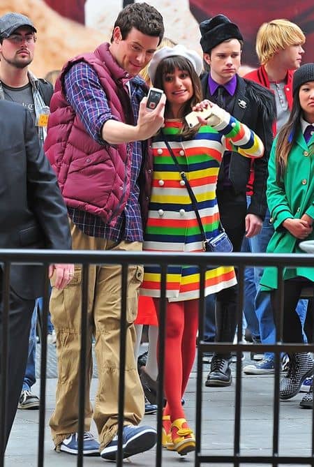 リア・ミシェル　コリー・モンティス　グリー　Lea Michele Cory Monteith Glee