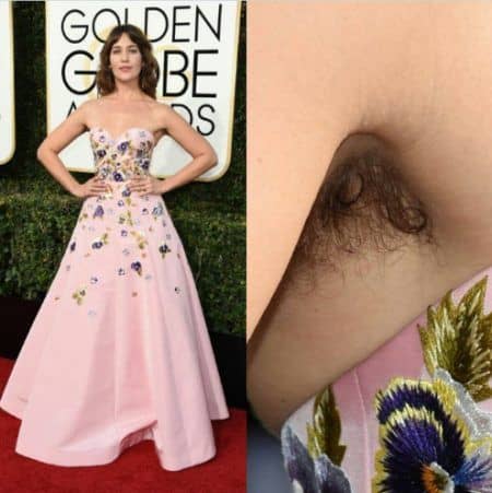 ローラ・カーク　ワキ毛　ゴールデングローブ　2017　Lola Kirke