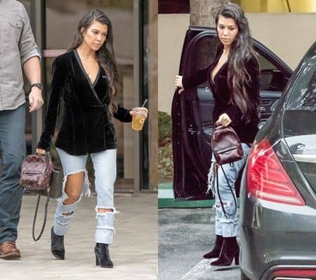 ルイ・ヴィトン　バックパック　パームスプリングスMINI　コートニー・カーダシアン　Kourtney Kardashian