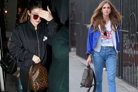 ルイ・ヴィトン　バックパック　パームスプリングスPM　カイリー・ジェンナー　Kylie Jenner　キアラ・フェラー二　Chiara Ferragni