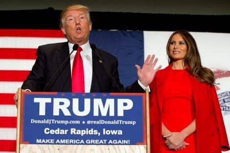 メラニア・トランプ　Melania Trump　ドナルド・トランプ　Donald Trump