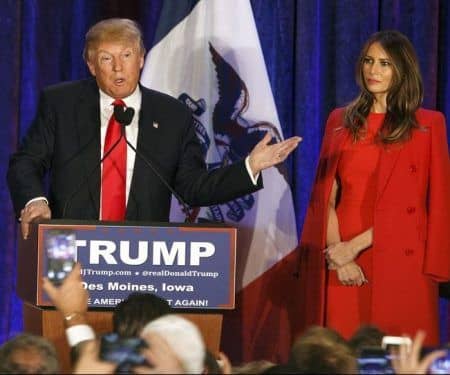 ドナルド・トランプ　メラニア・トランプ　Donald Trump Melania Trump
