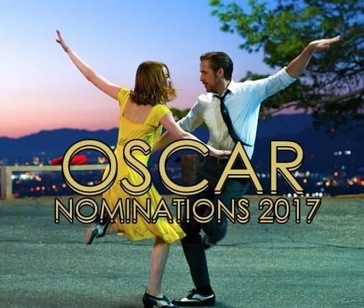 アカデミー賞　ノミネーション　2017　ラ・ラ・ランド　Academy Awards Oscar Nominations La La Land