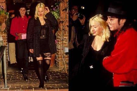 マイケル・ジャクソン　Michael Jackson　マドンナ　Madonna 　デート　1991年