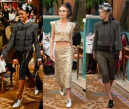 CHANEL　シャネル　プレフォール　コレクション　ランウェイ　2世モデル　セラ・マーリー　リリー・ローズ・デップ　ソフィア・リッチー