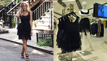 セックス・アンド・ザ・シティ　Sex and the City　サラ・ジェシカ・パーカー　SJP Collection　ドレス　ブラック