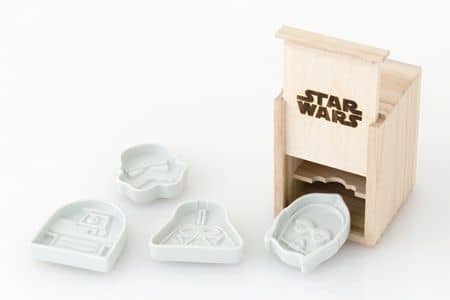 スター・ウォーズ　醤油皿　ダース・ベイダー　ストームトルーパー　Star Wars Plate Dish Darth Vader Stormtrooper C-3PO R2-D2
