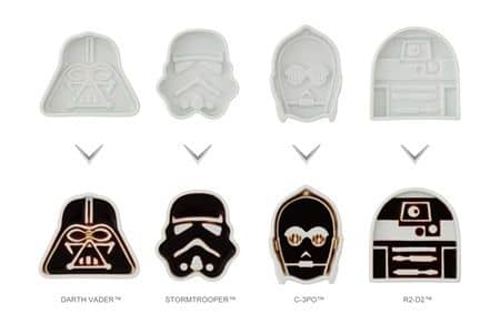 スター・ウォーズ　醤油皿　ダース・ベイダー　ストームトルーパー　Star Wars Plate Dish Darth Vader Stormtrooper C-3PO R2-D2