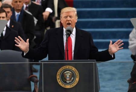 ドナルド・トランプ　Donald Trump　就任演説