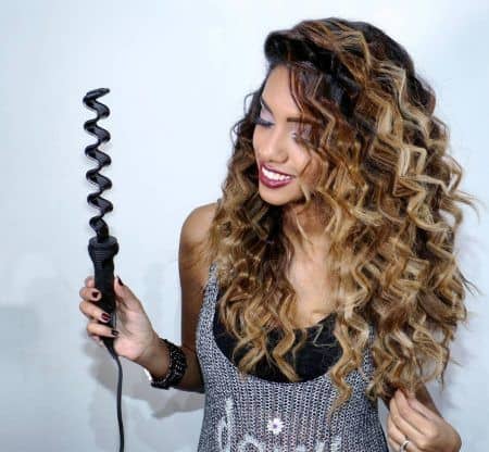 ジグザグウェーブ GlamPalm Zigzag Iron