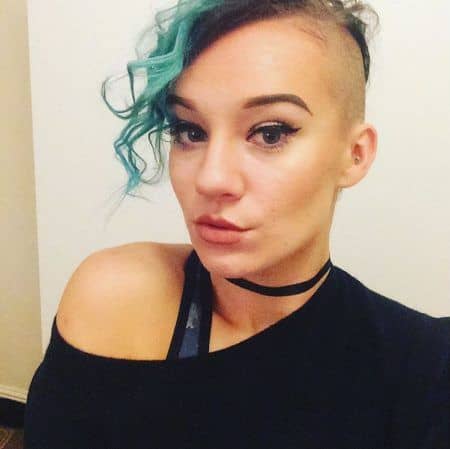 ジグザグウェーブ ショートヘア