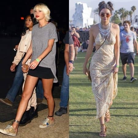 テイラー・スウィフト　Taylor Swift　ケンダル・ジェナー　Kendall Jenner　コーチェラ　 Coachella　セレブ　毎年参加　人気フェス　フェス