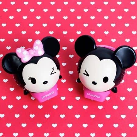 ミッキー＆ミニー　リップバーム  リップスマッカー バレンタインセット