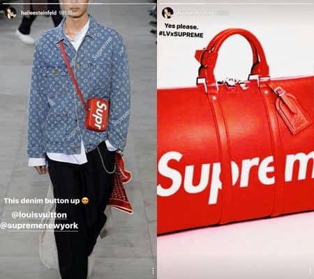 ヘイリー・スタインフェルド　Hailee Steinfeld　ルイ・ヴィトン　Louis Vuitton　シュプリーム　Supreme　コラボ　サプライズ　話題　争奪戦　必死　注目