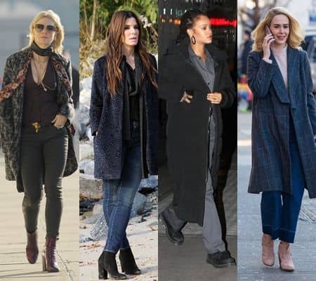 ケイト・ブランシェット　Cate Blanchett　サンドラ・ブロック　Sandra Bullock　リアーナ　Rihanna　サラ・ポールソン　Sarah Paulson　オーシャンズ8　Ocean's Eight　カメオ出演　ゲスト　フェミニズム　メットガラ　撮影風景　主要キャスト