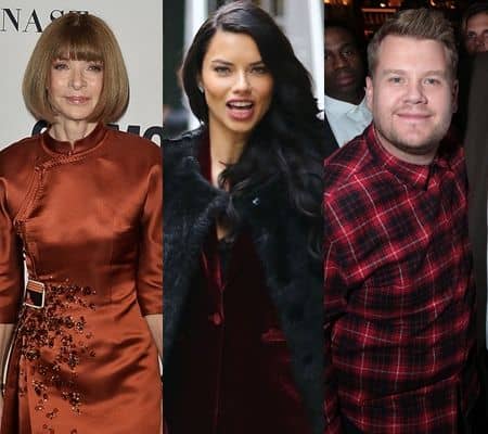 アナ・ウィンター　Anna Wintour　アドリアナ・リマ　Adriana Lima　ジェームズ・コーデン　James Corden　オーシャンズ8　Ocean's Eight　カメオ出演　ゲスト　フェミニズム　メットガラ　撮影風景　ゲスト出演　