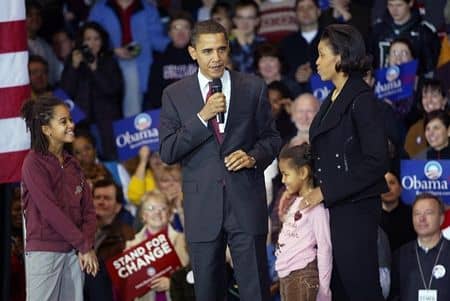 オバマ・ファミリー Obama Family　ホワイハウス　アメリカ大統領　人気　ミシェル・オバマ　マリア・オバマ　ナターシャ・オバマ　バラク・オバマ