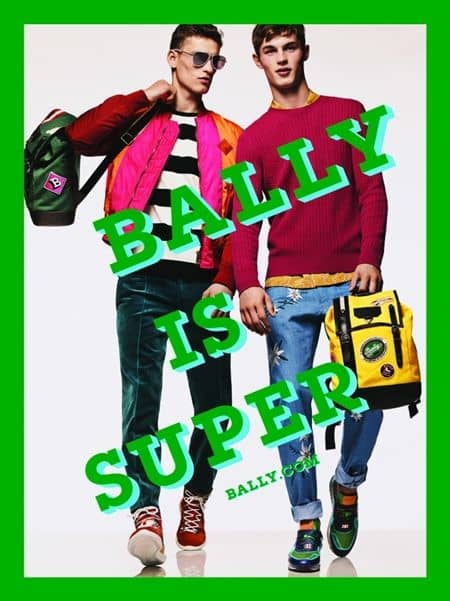 バリー　Bally　イリーナ・シェイク　Irina Shayk　広告　キャンペーン　モデル　2017年春夏　80年代　メイク　ファッション　かわいい　セレブ　海外