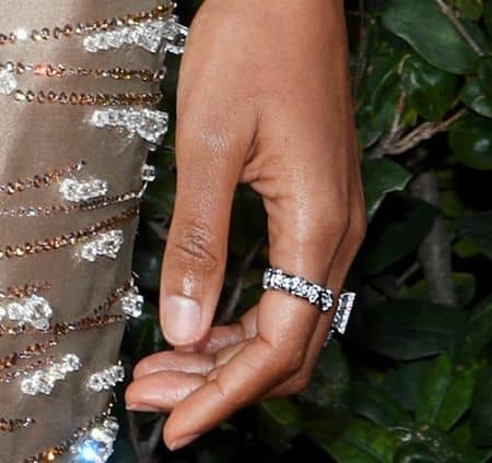 ナオミ・ハリス Naomie Harris ゴールデングローブ賞 ティファニー Tiffany ジュエリー 人気 ネックレス 指輪