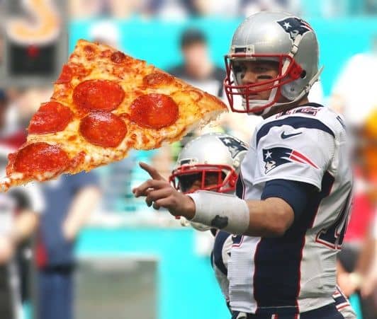 スーパーボウル　ピザ消費量