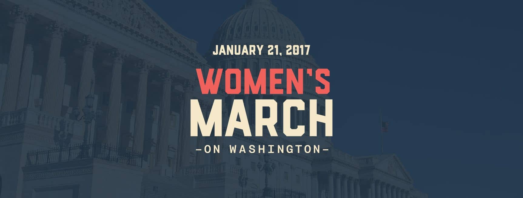 Women's march on Washington ワシントン女性の権利デモ行進
