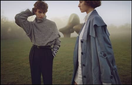 バーバリー　Burberry　おしゃれ　ファッション　新作　プレオーダー　コレクション　イギリス人モデル　ロンドンファッションウィーク