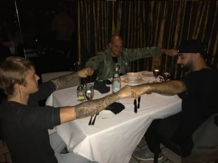 ジャスティン・ビーバー　Justin Bieber 友人　ディナー