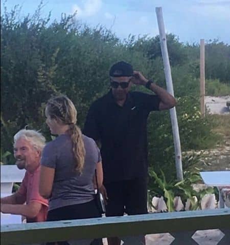 バラク・オバマ元大統領　バケーション　イギリス領バージン諸島