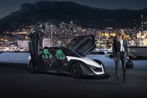 マーゴット・ロビー　欧州日産ブレイドグライダー　Nissan BladeGlider