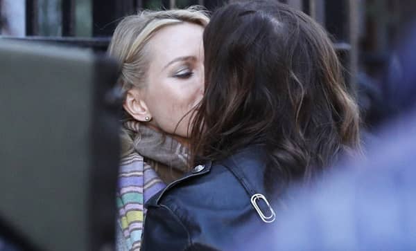 ドラマ『ジプシー』 Gypsy ナオミ・ワッツとソフィ・クックソンのキスシーン撮影