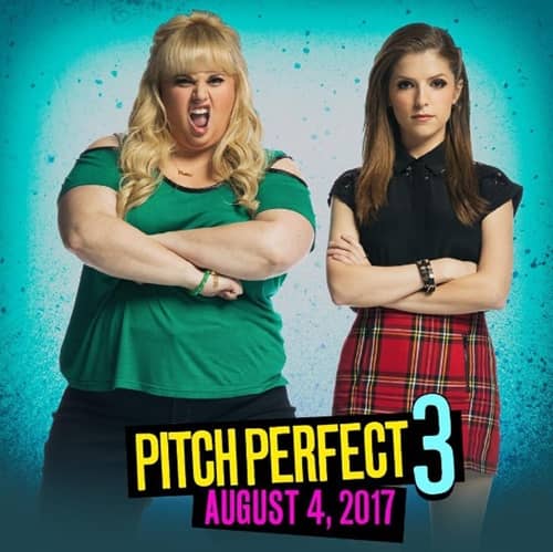 映画『ピッチ・パーフェクト3』ポスター アナ・ケンドリック レベル・ウィルソン