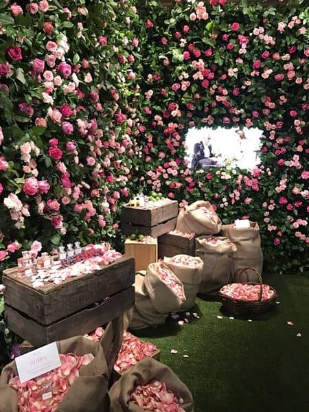 ディオール Dior ミスディオール 70周年 イベント 1日限り 表参道 東京 香水 フレグランス フォトスポット バラ