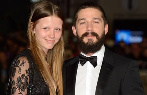 シャイア・ラブーフ　妻ミア・ゴス　BFI London Film Festival