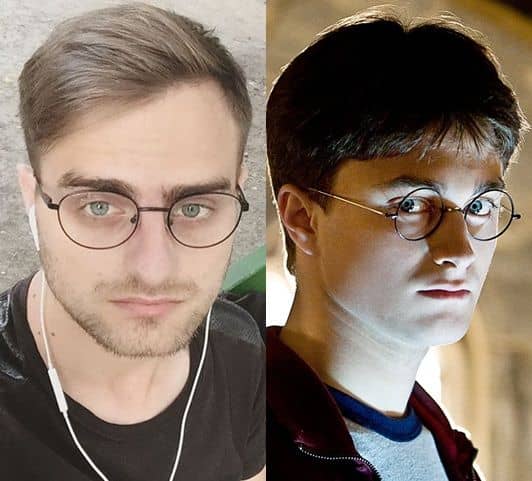 ハリー・ポッター ダニエル・ラドクリフ そっくり ニコライ・ポスレド ロシア 映画 Harry Potter Nikolay Posled Daniel Radcliffe Movie Lookalike