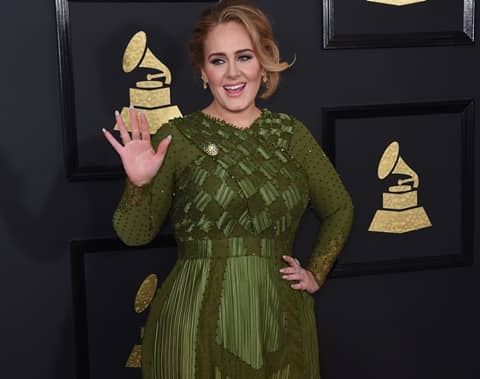 アデル　グラミー賞　授賞式　Adele Grammy Awards