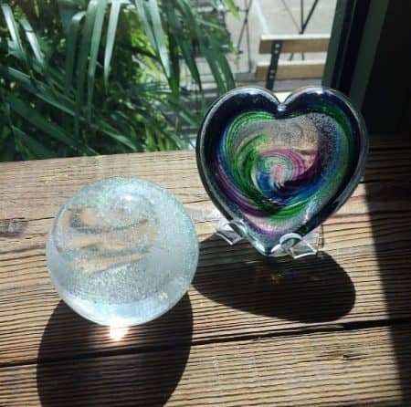 遺灰 ガラスアート Artful Ashes