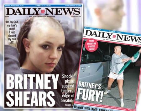 ブリトニー・スピアーズ　Britney Spears　丸刈り事件　報道　