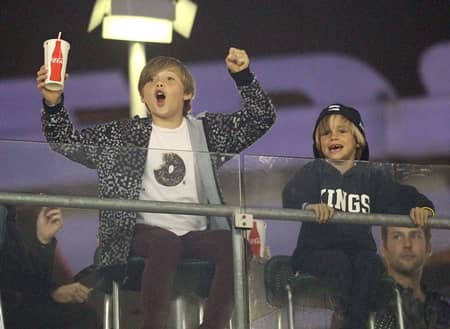 ブルックリン・ベッカム　ロメオ・ベッカム　デヴィッド・ベッカム　ヴィクトリア・ベッカム　子供　Brooklyn Beckham Romeo David Victoria Family