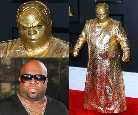 シーロー・グリーン　グラミー賞　衣装　CeeLo Green Grammy Awards