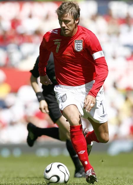 デヴィッド・ベッカム　イングランド　サッカー　David Beckham Football Soccor Player England Manchester United