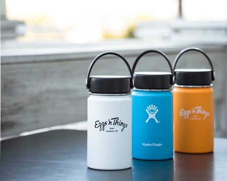 エッグスンシングス　ハイドロフラスク　コラボ　eggs'n things hydroflask