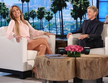 ジェニファー・ロペス　エレン・デジェネレス　エレンの部屋　トーク　Jennifer Lopez Ellen Degeneres Talk The Ellen Show